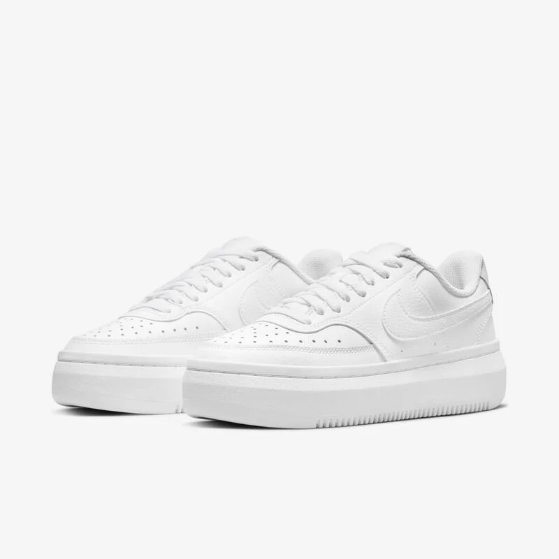 Nike Court Vision Alta Blanco-4