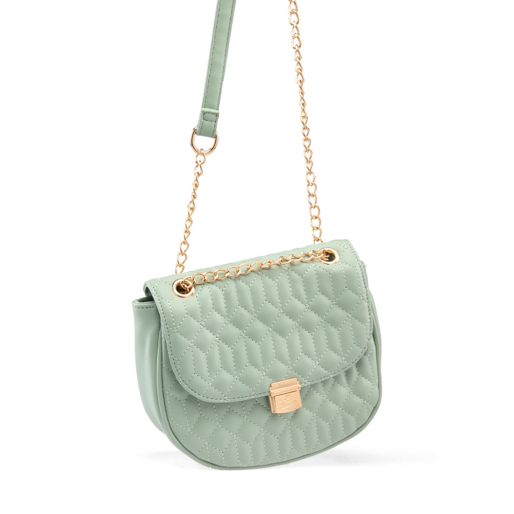 Cartera c/cadena Menta