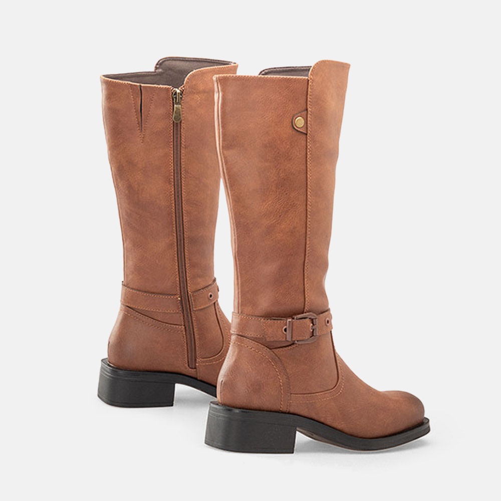 Botas Cuero Cobre-3